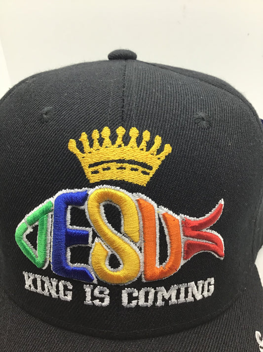 Baseball Cap Jesus Is Coming