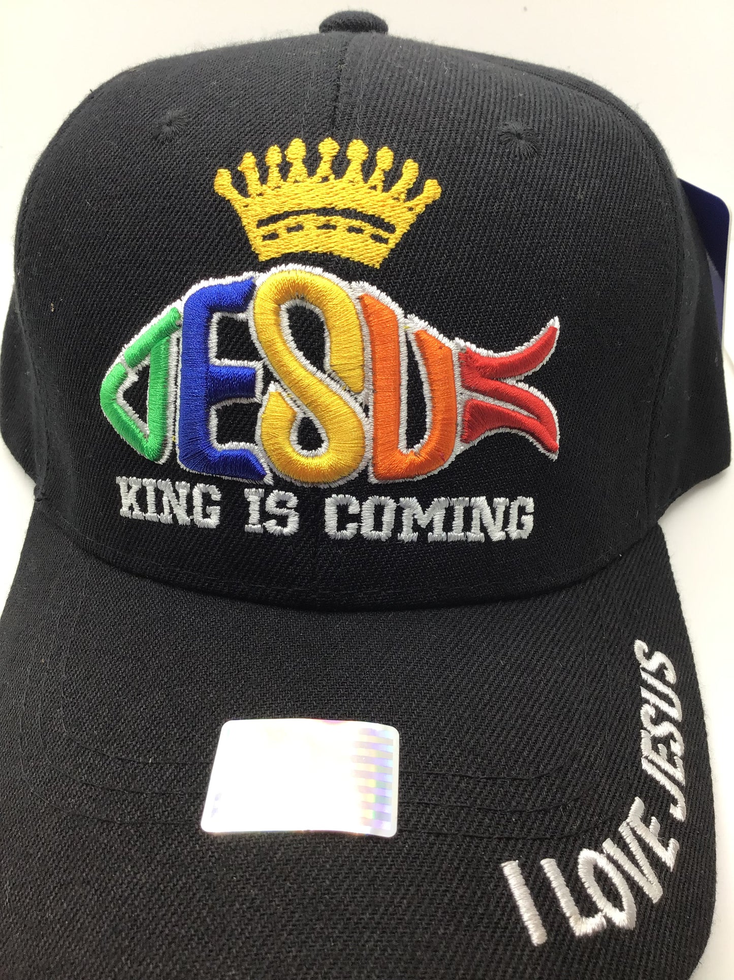 Baseball Cap Jesus Is Coming
