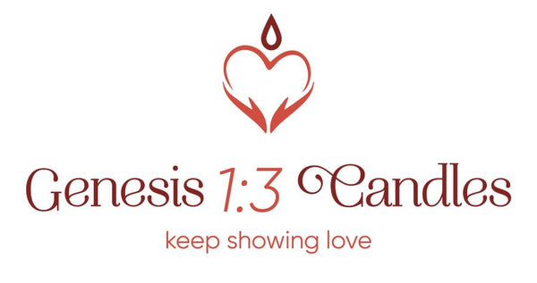 Genesis1:3Candles & Keep Showing Love logo