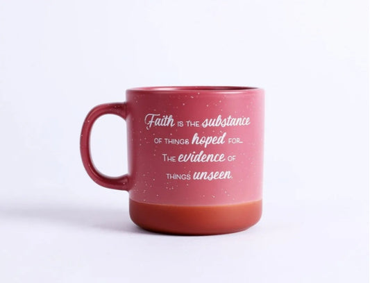 Mug-Faith 13oz  Rose
