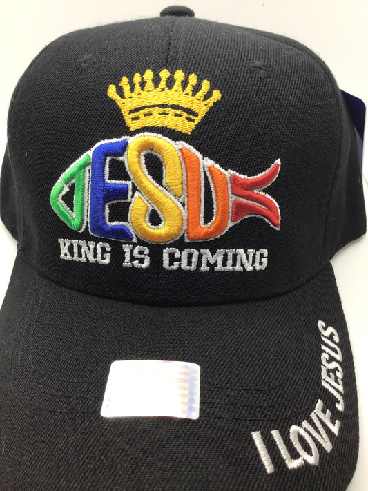 Baseball Cap Jesus Is Coming