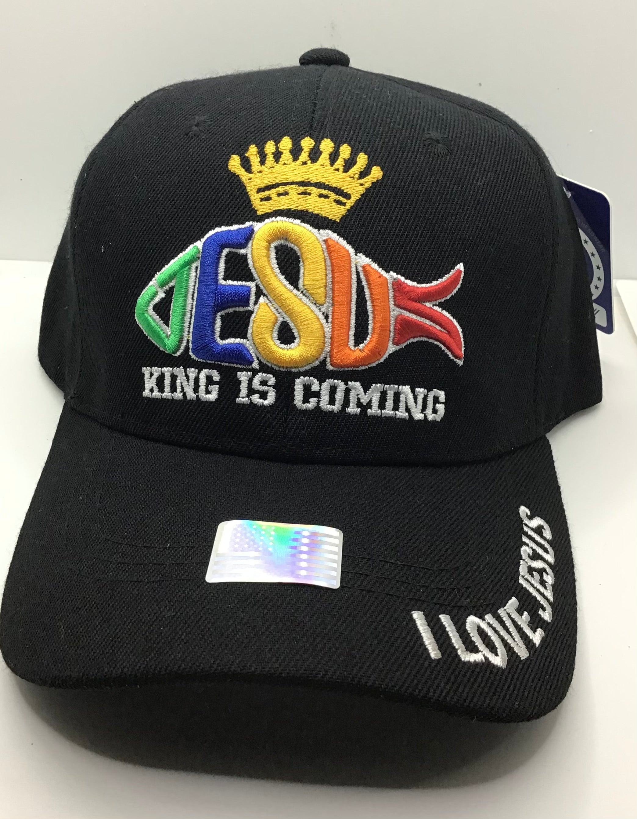 Baseball Cap Jesus Is Coming