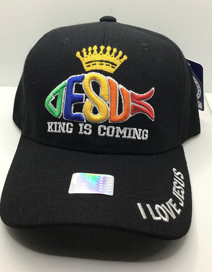 Baseball Cap Jesus Is Coming