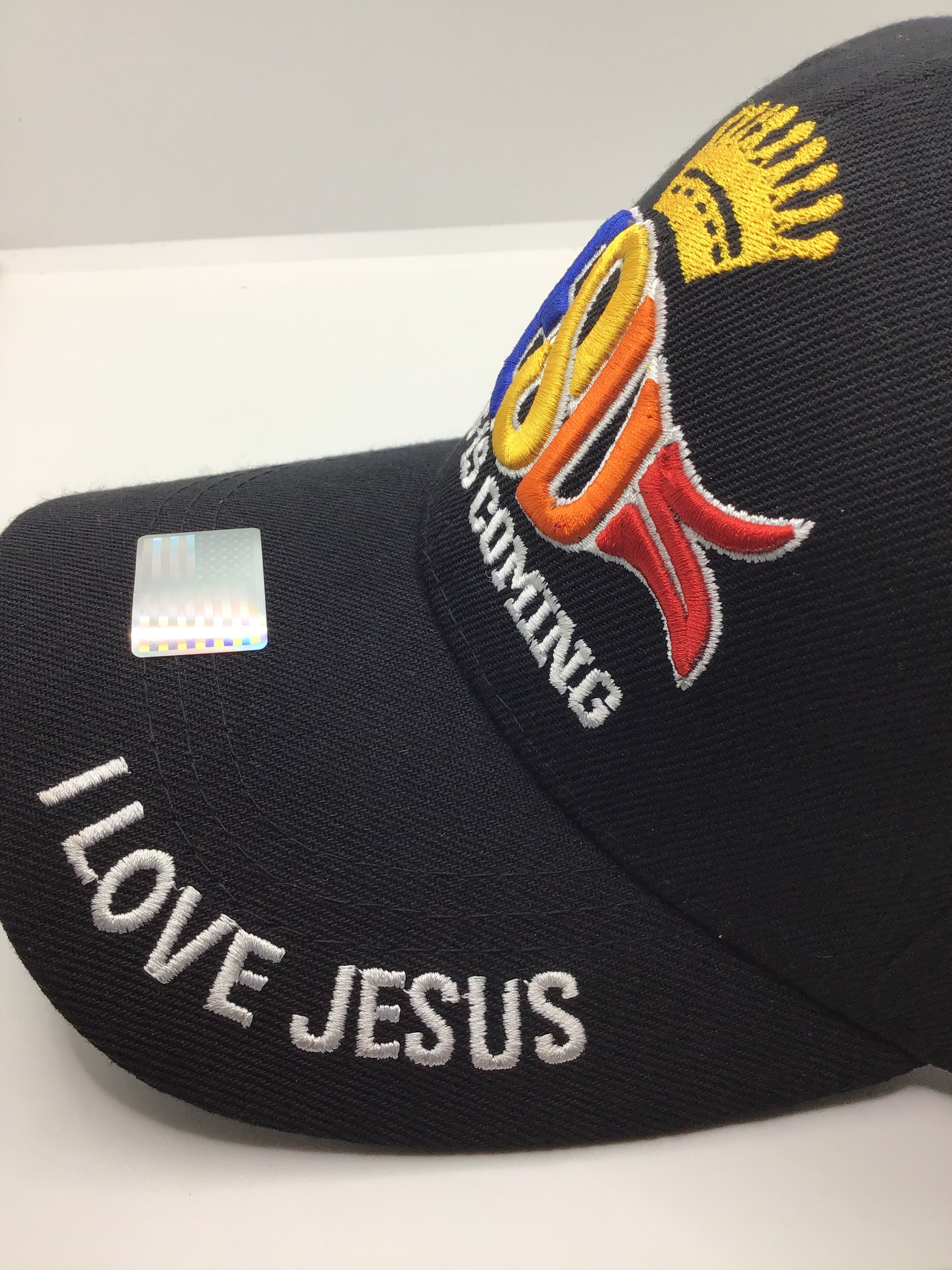 Baseball Cap Jesus Is Coming