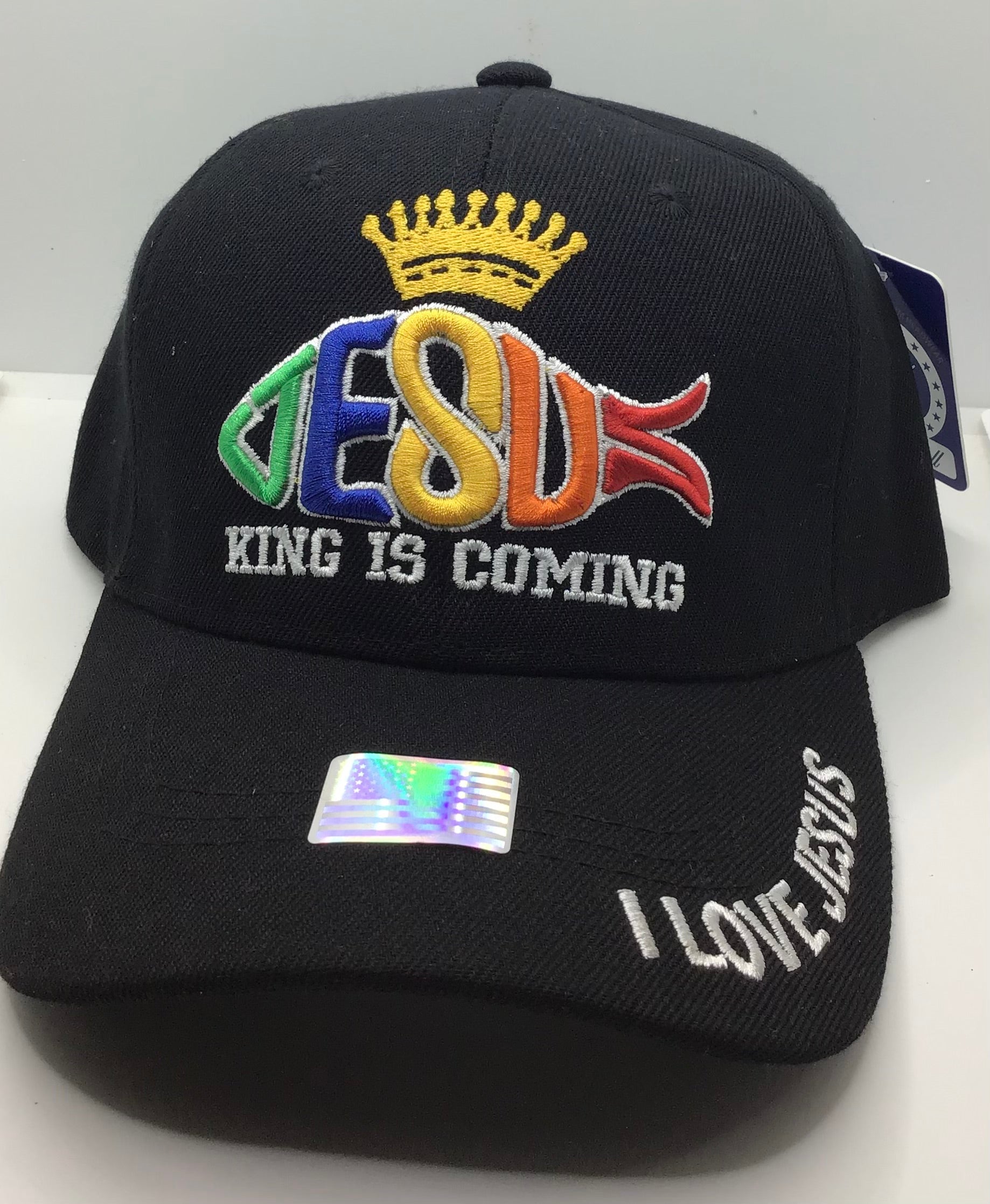 Baseball Cap Jesus Is Coming